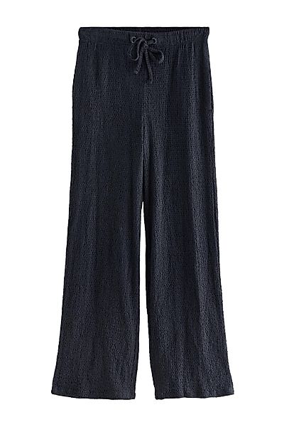 Next Palazzohose Strukturierte Hose mit weitem günstig online kaufen