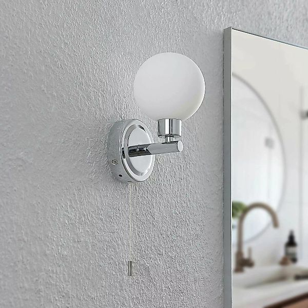 Lindby Zaniba Wandleuchte, chrom günstig online kaufen