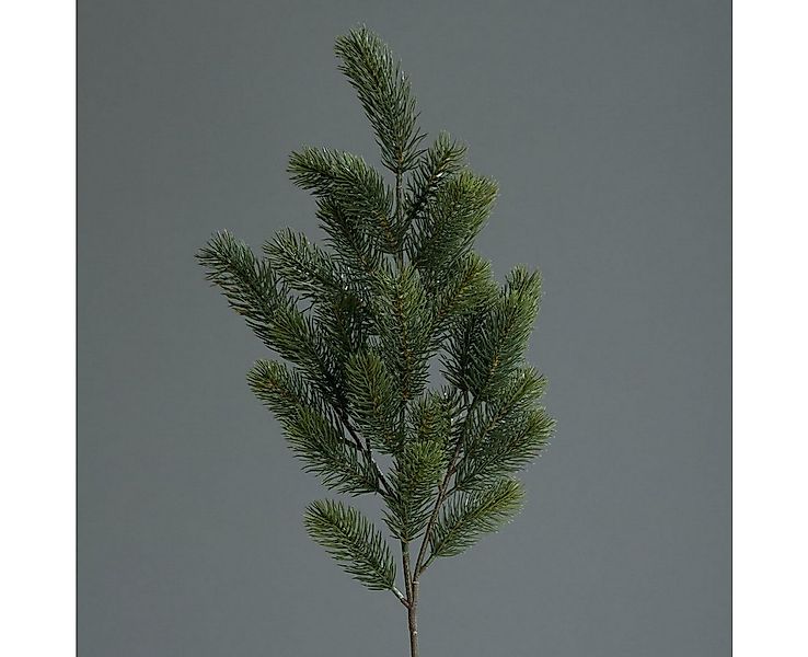 Kunstpflanze Tannenzweig Edeltanne 65cm künstliche Tannenzweige Kunststoff, günstig online kaufen