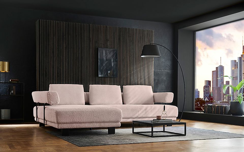 HUKLA Ecksofa HU-HP18064 L-Form, Set, Optional günstig online kaufen