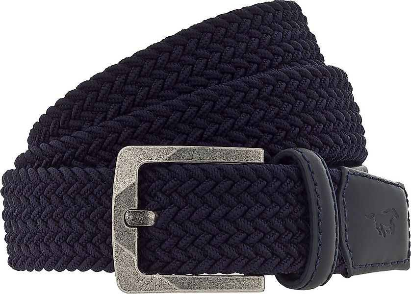 MUSTANG Flechtgürtel Elastisch in Flechtoptik, mit markanten Lederdetails, günstig online kaufen