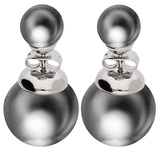 LÖB Paar Ohrstecker Silber Ohrringe Zwei günstig online kaufen