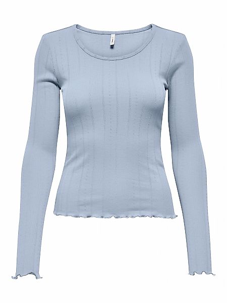 ONLY Langarmshirt "ONLTENNA O-NECK L/S TOP JRS NOOS" günstig online kaufen