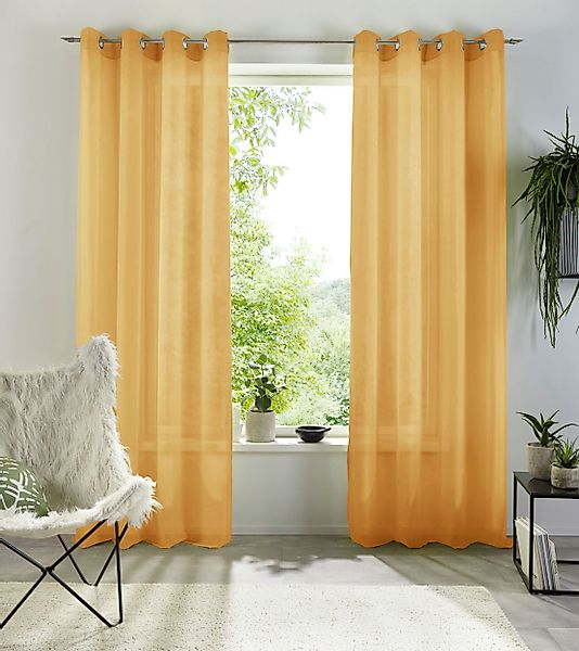 my home Gardine XANA mit Ösen, günstig online kaufen