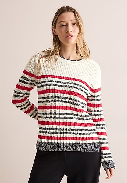 Cecil Strickpullover im soften Baumwoll-Mix günstig online kaufen