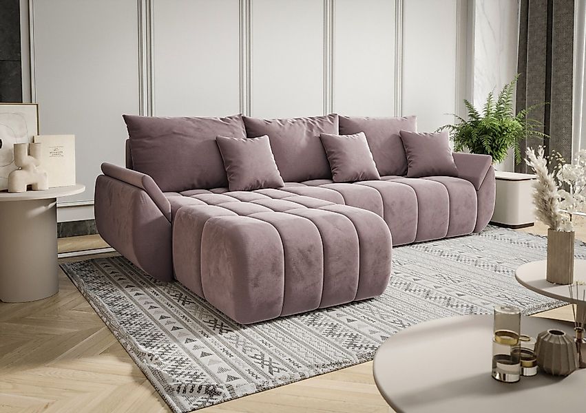 Fun Möbel Ecksofa Schlafsofa Sofa OSAKA günstig online kaufen