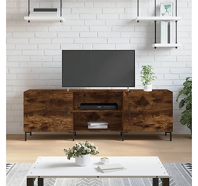 vidaXL TV-Schrank TV-Schrank Räuchereiche 150x30x50 cm Spanplatte günstig online kaufen