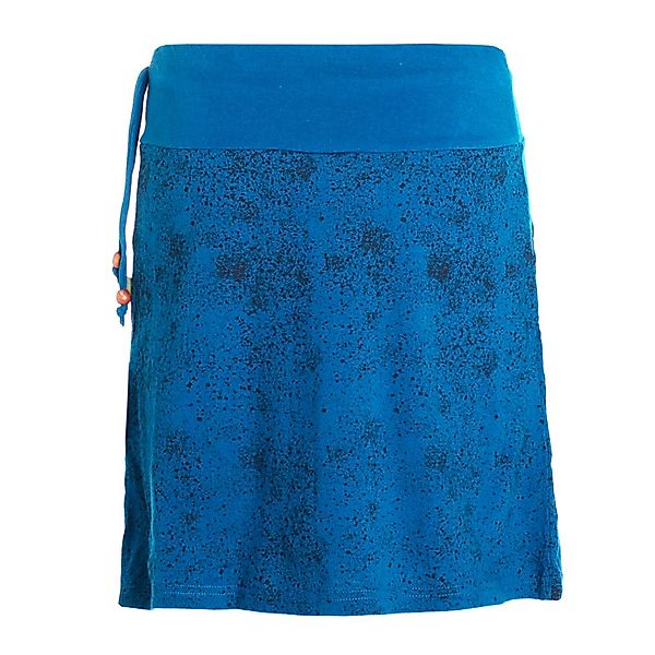 Vishes Minirock Damen Baumwolle Blumen-Muster breiter günstig online kaufen