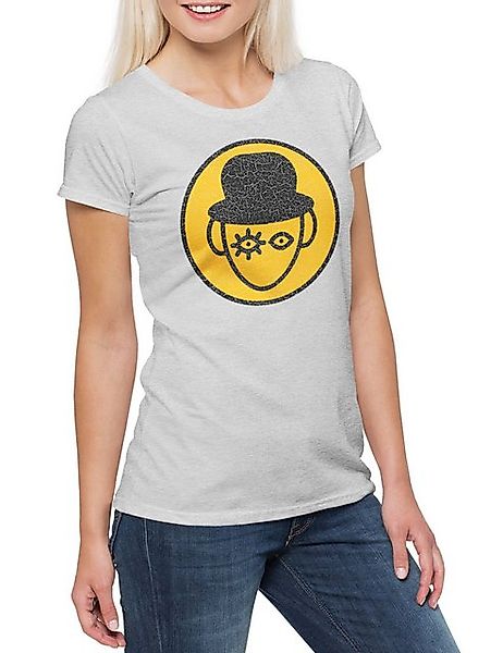 Urban Backwoods Print-Shirt Clockwork Alex Damen T-Shirt Uhrmacher Orange U günstig online kaufen