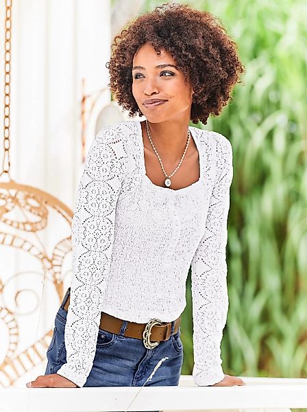 heine Langarmshirt "Shirt", 1 Stk. günstig online kaufen