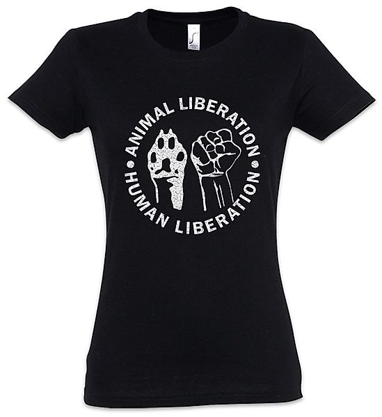 Urban Backwoods Print-Shirt Animal Liberation Damen günstig online kaufen