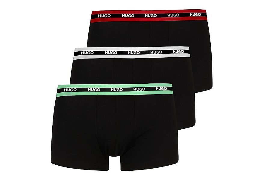 HUGO Boxer Trunk Triplet Planet (3-St., 3er Set) mit umlaufendem Markenschr günstig online kaufen