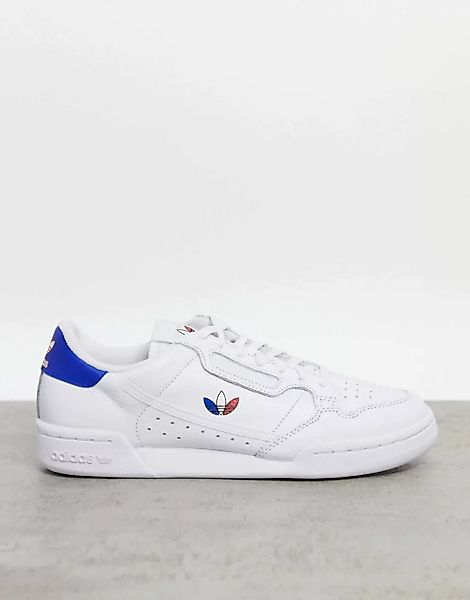 adidas Originals – Continental 80 – Weiße Sneaker mit Dreiblatt-Logo günstig online kaufen