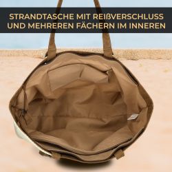 Enrico Benetti Strandtasche Badetasche mit Reißverschluss günstig online kaufen
