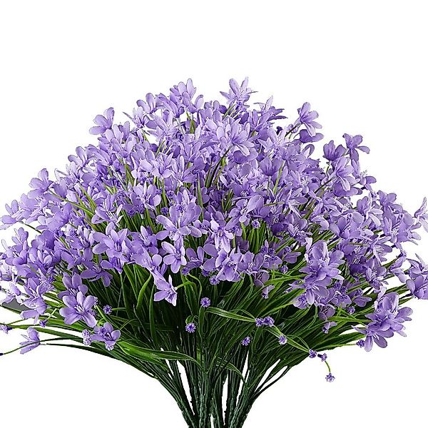Kunstblumenstrauß 3 Bündel Blumen Geranie Blumen, günstig online kaufen