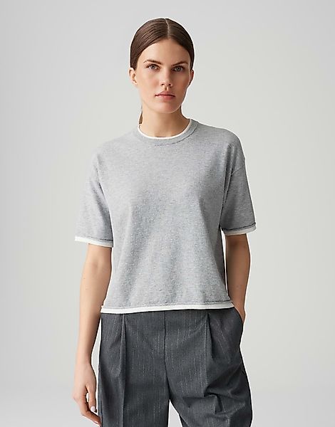 OPUS Strickpullover PINNI im Layering Look günstig online kaufen