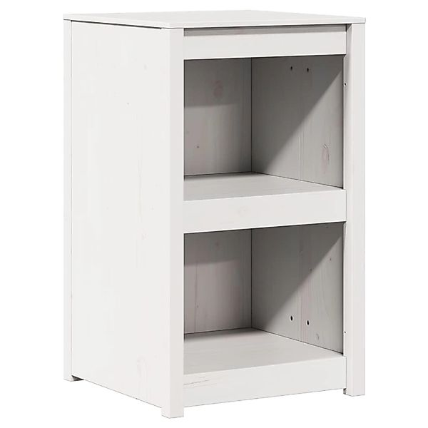 vidaXL Küchenschrank mit Regal Weiß 55 x 55 x 92 cm Massivholz Kiefer 86816 günstig online kaufen