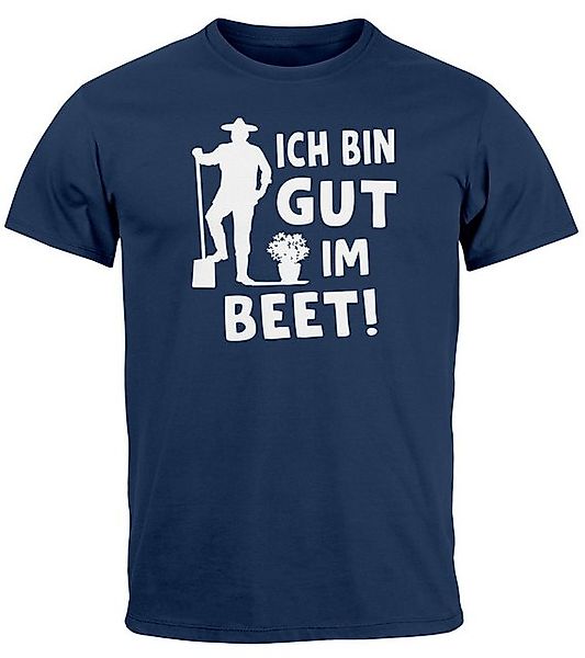 MoonWorks Print-Shirt Herren T-Shirt Ich bin günstig online kaufen