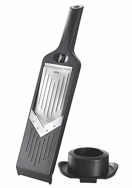 Gefu V-Hobel   Violi ¦ schwarz ¦ Silikon,Kunststoff ¦ Maße (cm): B: 7,9 H: günstig online kaufen