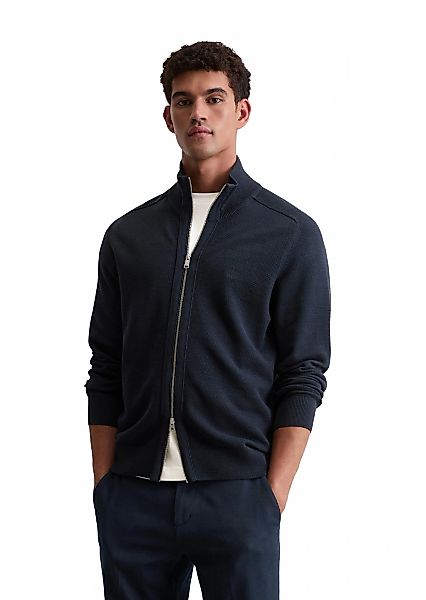 Marc OPolo Cardigan "aus feinem Bio-Baumwoll-Piqué" günstig online kaufen