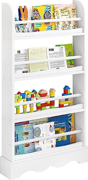 EUGAD Bücherregal, 1-tlg., Kinderregal mit 4 günstig online kaufen