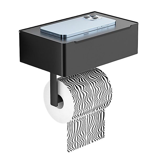 SEHAUSEU Toilettenpapierhalter edelstahl mit Feuchttücherbox, selbstklebend günstig online kaufen