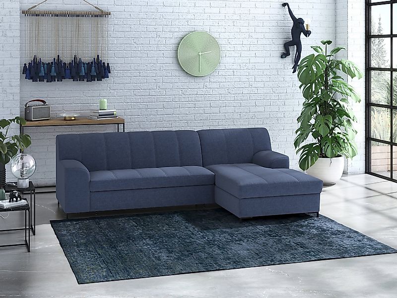 INOSIGN Ecksofa Balme L-Form, Inkl. Zierkissen, günstig online kaufen