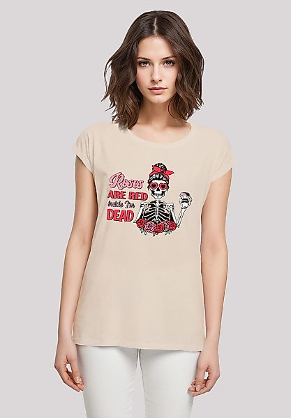 F4NT4STIC T-Shirt "Anti Valentinstag Roses are red", Premium Qualität günstig online kaufen