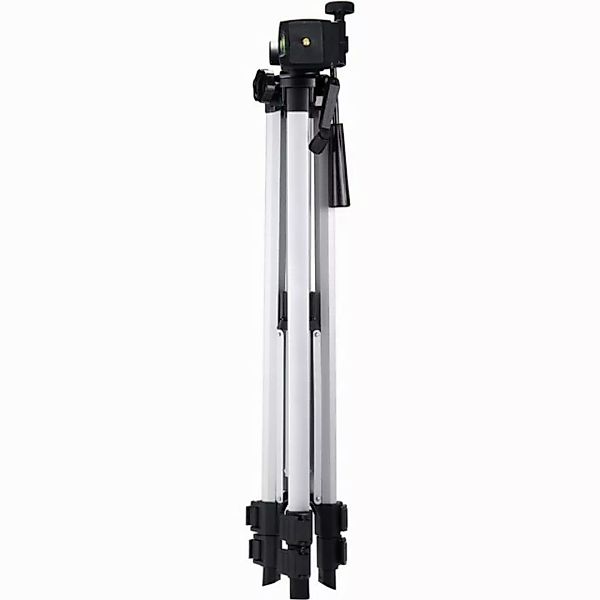 TOOLCRAFT TOOLCRAFT Tripod 1/4 Zoll Arbeitshöhe=51 - 150 cm Silver Inox Was günstig online kaufen