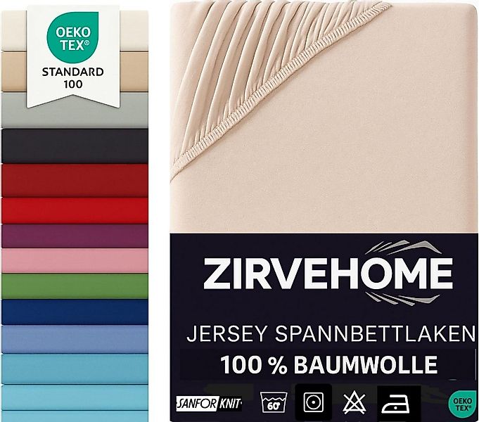 yadetextil Spannbettlaken 90x200 cm. Jersey Spannbetttuch 100% Baumwolle Be günstig online kaufen