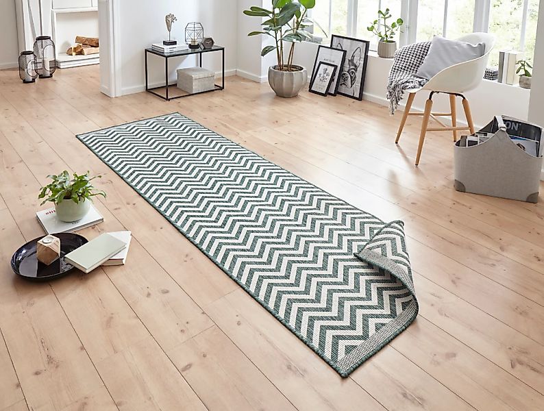 NORTHRUGS "Palma Wendeteppich" rechteckig 5 mm Höhe In-& Outdoor, Wetterfes günstig online kaufen