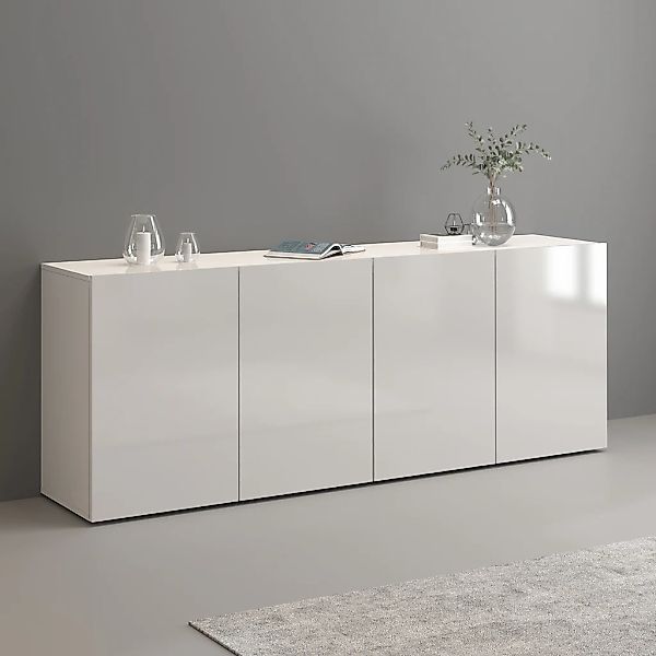 INOSIGN Sideboard "Egypt, Kommode, Schrank, Kredenz, grifflos" 4 Türen, Fro günstig online kaufen