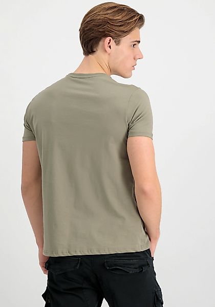 Alpha Industries T-Shirt "Alpha Industries Men - T-Shirts Basic T Mid Logo" günstig online kaufen