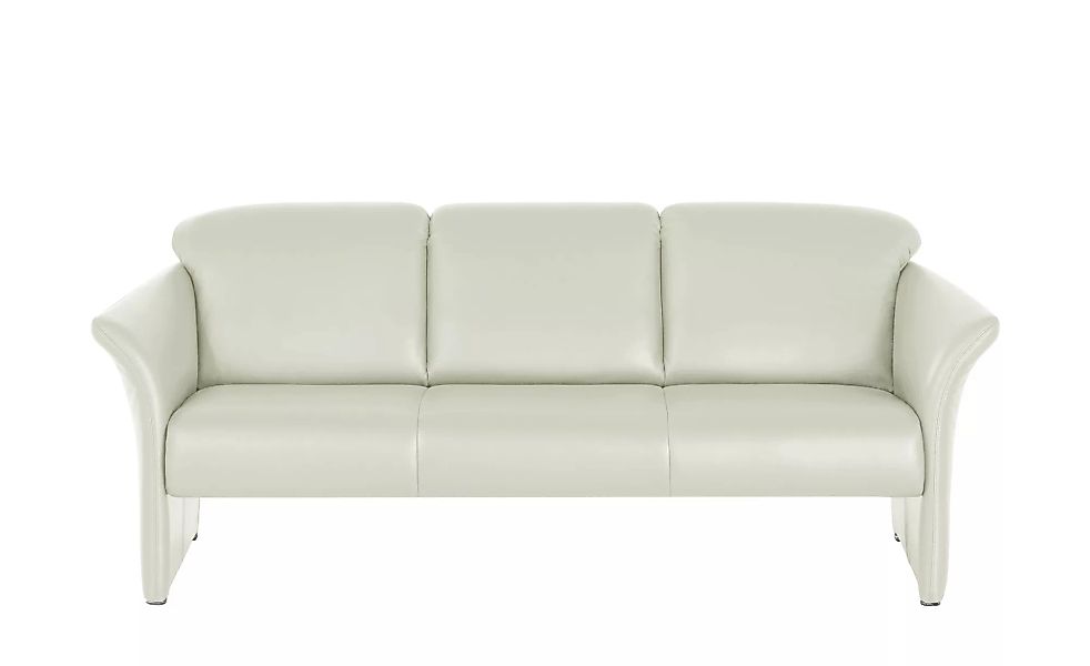 KOINOR Ledersofa  Fia - weiß - 197 cm - 77 cm - 87 cm - Polstermöbel > Sofa günstig online kaufen