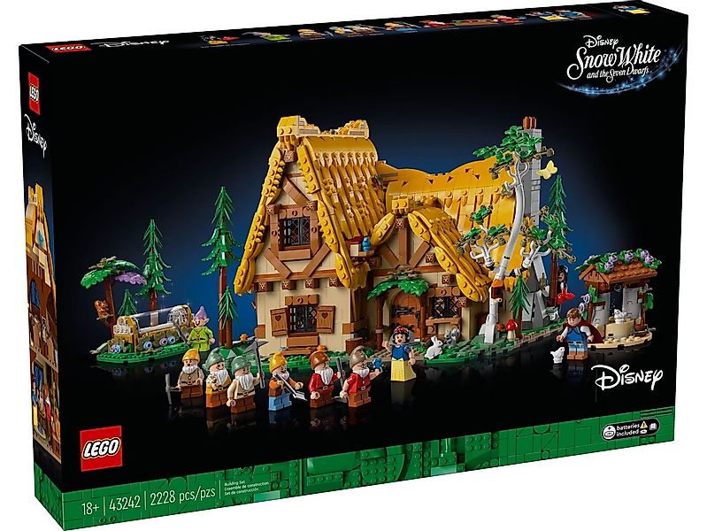 LEGO® LEGO® Disney 43242 Die Hütte von Schneewittchen und den sieben Zwerge günstig online kaufen