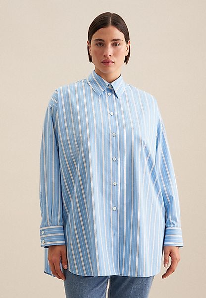 seidensticker Longbluse Schwarze Rose Langarm Kragen günstig online kaufen