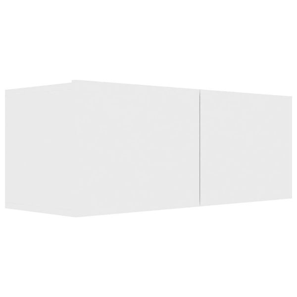 furnicato TV-Schrank Weiß 80x30x30 cm Holzwerkstoff günstig online kaufen