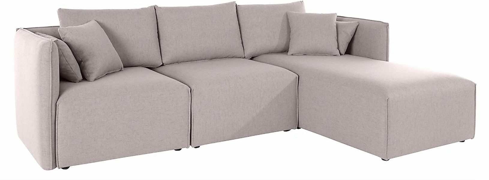 OTTO home Ecksofa "Nöre L-Form" 3 Teile, in vielen Bezugsqualitäten und Far günstig online kaufen