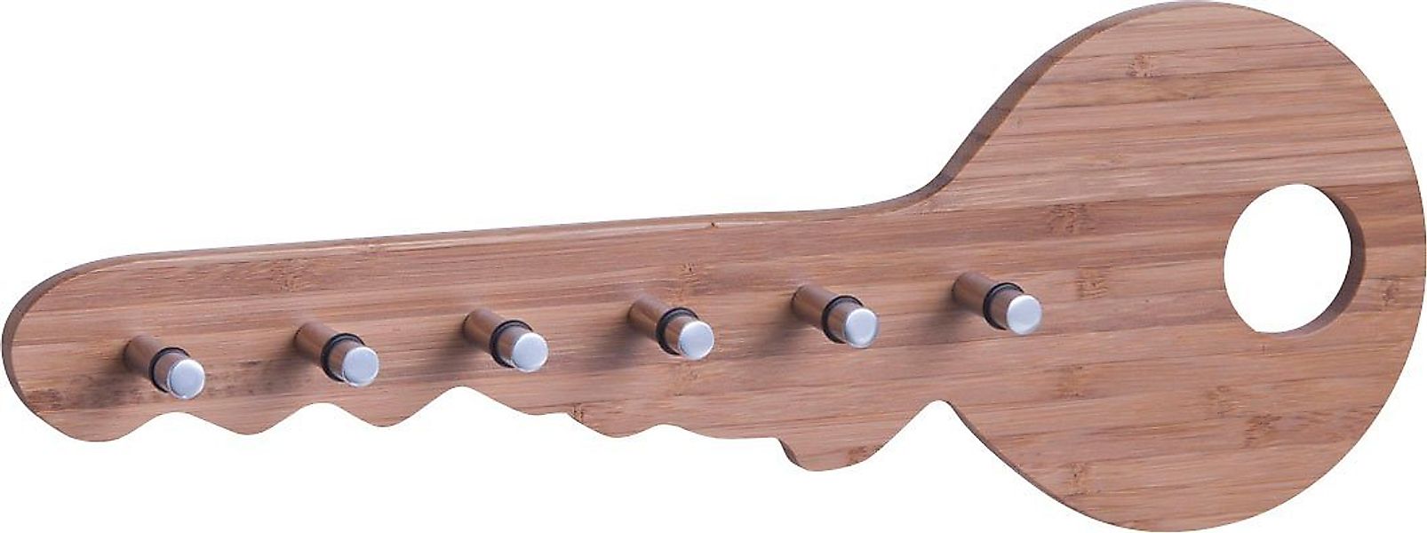Zeller Present Schlüsselbrett Bamboo, (1 St), aus hochwerigem Bamus günstig online kaufen