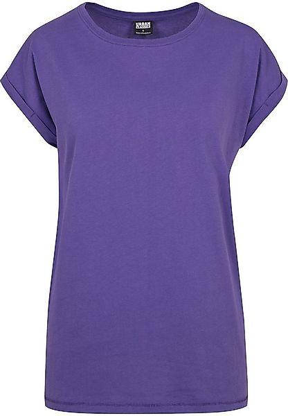URBAN CLASSICS Kurzarmshirt Urban Classics Damen Ladies Extended Shoulder T günstig online kaufen