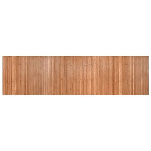 vidaXL Teppich Rechteckig Natur 80x300 cm Bambus 376781 günstig online kaufen