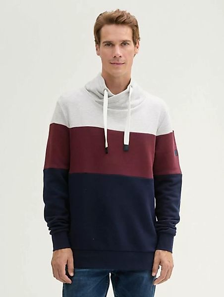 TOM TAILOR Sweatshirt Sweatshirt mit Colour Blocking günstig online kaufen