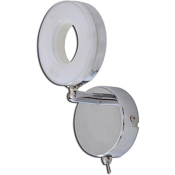 Näve LED-Spot 1er Donut Chrom günstig online kaufen