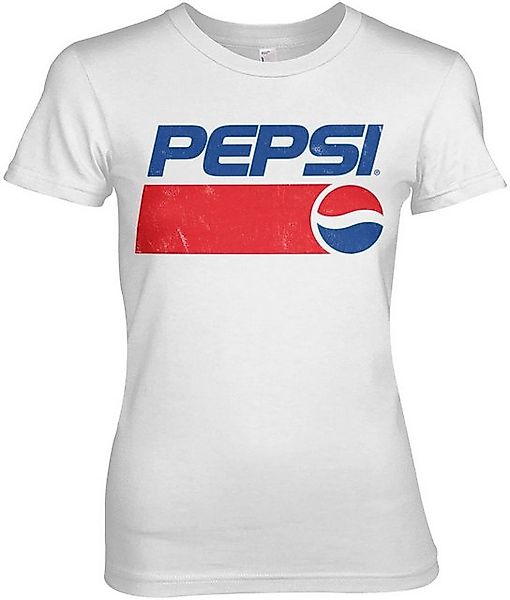 Pepsi Co T-Shirt Classic Washed Logo Girly Tee günstig online kaufen