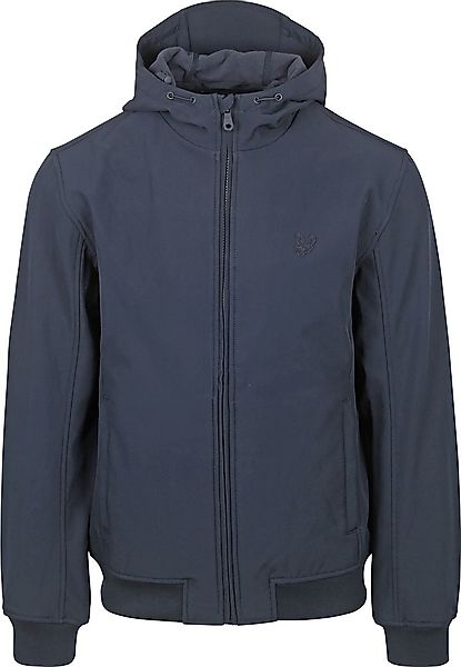 Lyle & Scott Jacke Softshell Fleece Marine - Größe M günstig online kaufen