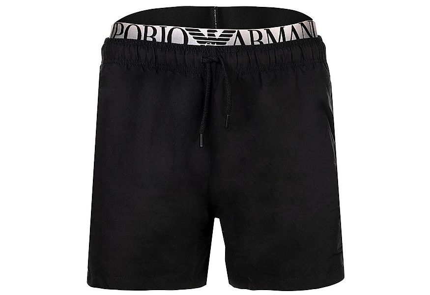 Emporio Armani Badeshorts Herren Badeshorts 1er Pack Polyester LOGOBAND günstig online kaufen