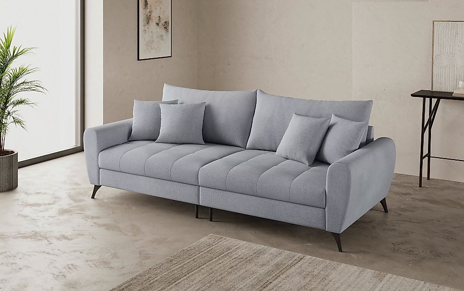 Mr. Couch Big-Sofa "Blackburn II", Mit Kaltschaumpolsterung bis 140 kg bela günstig online kaufen