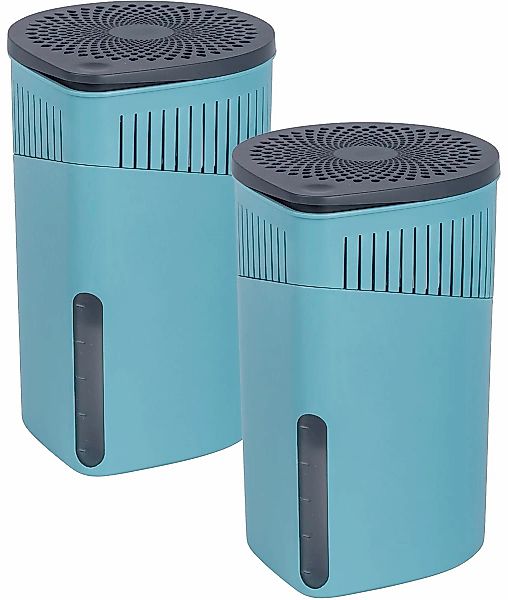 WENKO Luftentfeuchter "Drop" für 80 m³ Räume 2 x 1000g günstig online kaufen