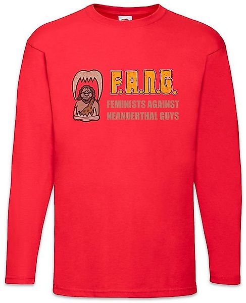 Urban Backwoods Langarmshirt F.A.N.G. Langarm T-Shirt Al Fang Feminists Mar günstig online kaufen