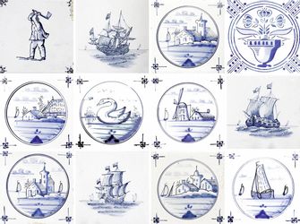 Home affaire Fliesenaufkleber Maritim (12 St), günstig online kaufen